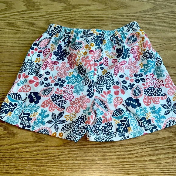 Garnet Hill Organic Pima Cotton Flannel Sleep Boxers Leaf Print - Picture 7 of 10